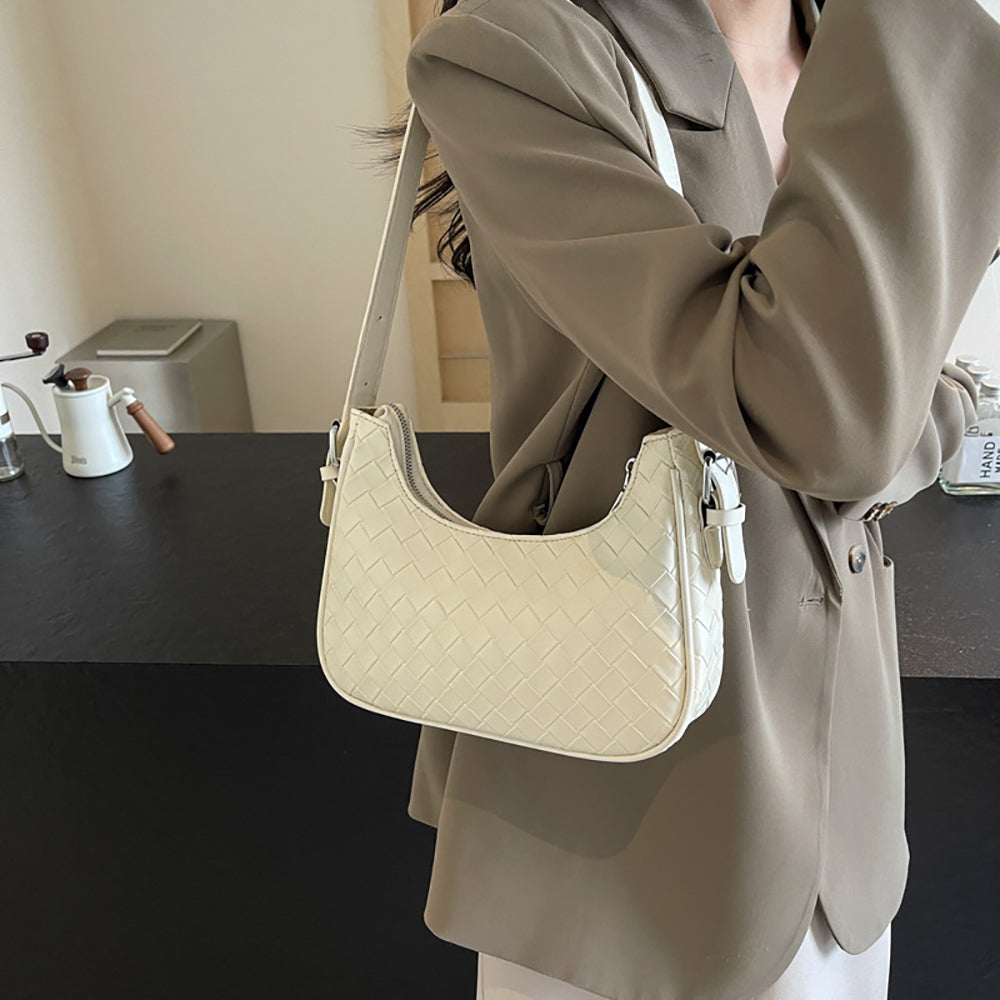 Women Textured Structured Shoulder Bag