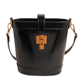 Black Solid NA Sling Bag