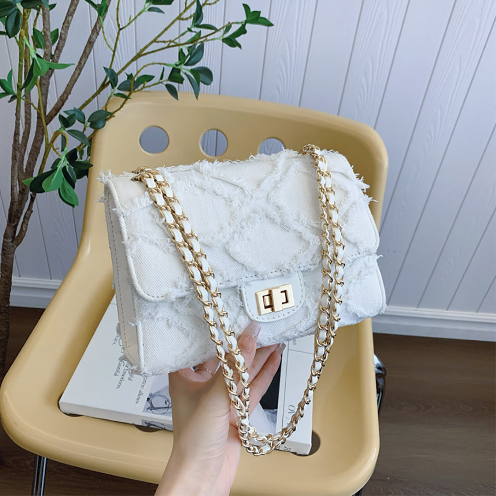 Women Textured Swagger Sling Bag