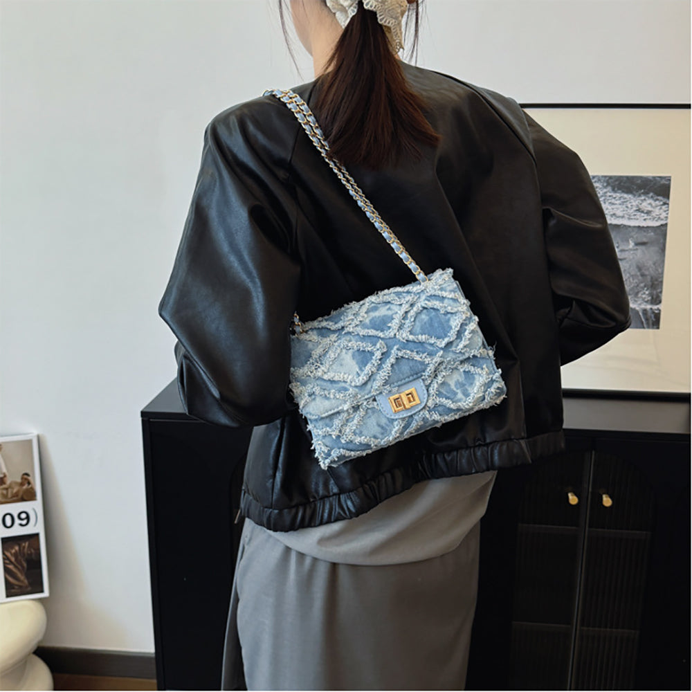 Women Textured Structured Sling Bag