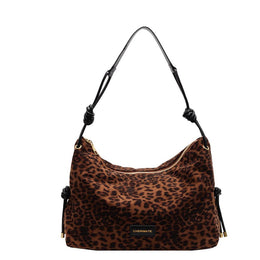 Brown Solid One Handle Shoulder Bag