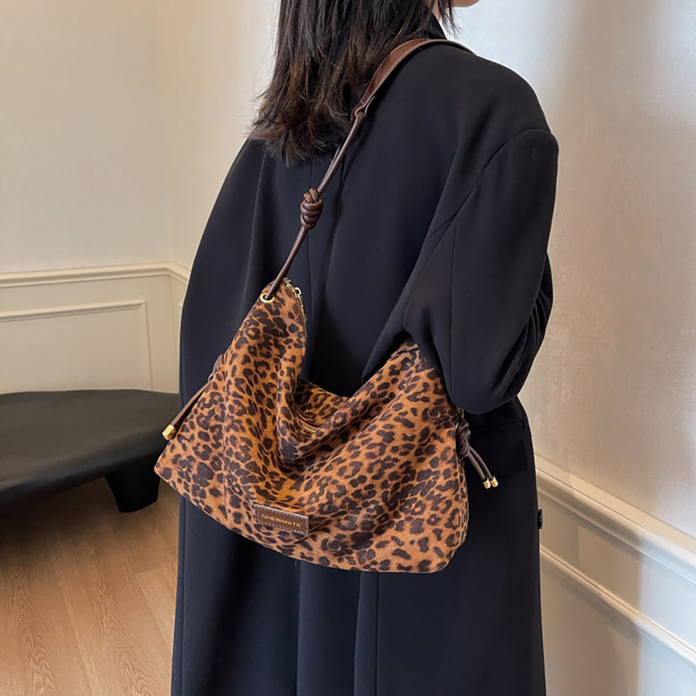 Brown Solid One Handle Shoulder Bag