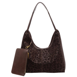 Coffee Printed One Handle Shoulder Bag