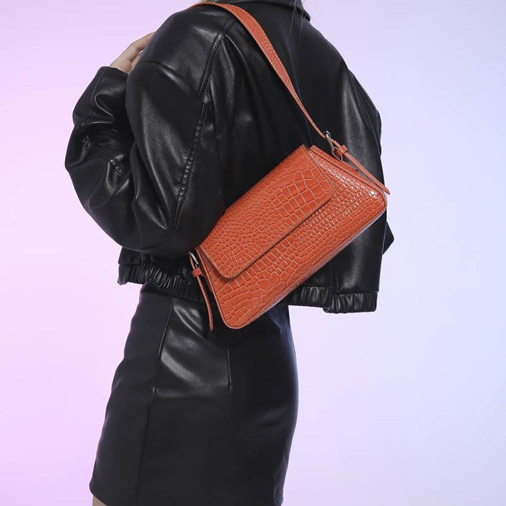 Women Textured Structured Shoulder Bag