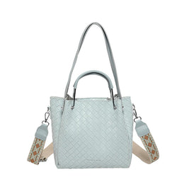 Women Textured Swagger Satchel Bag