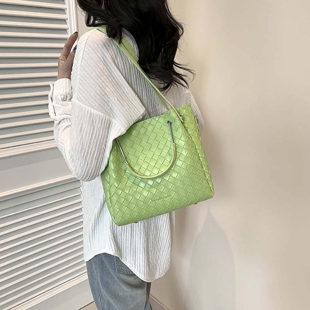 PU Bucket Satchel