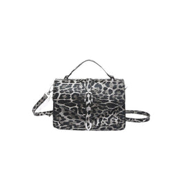 Women Animal Printed Bowling Satchel Bag