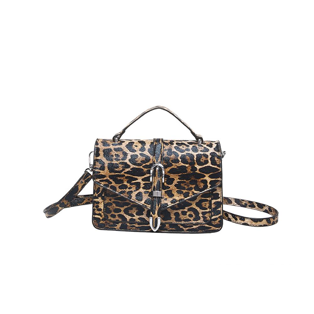 Women Animal Printed Structured Satchel Bag