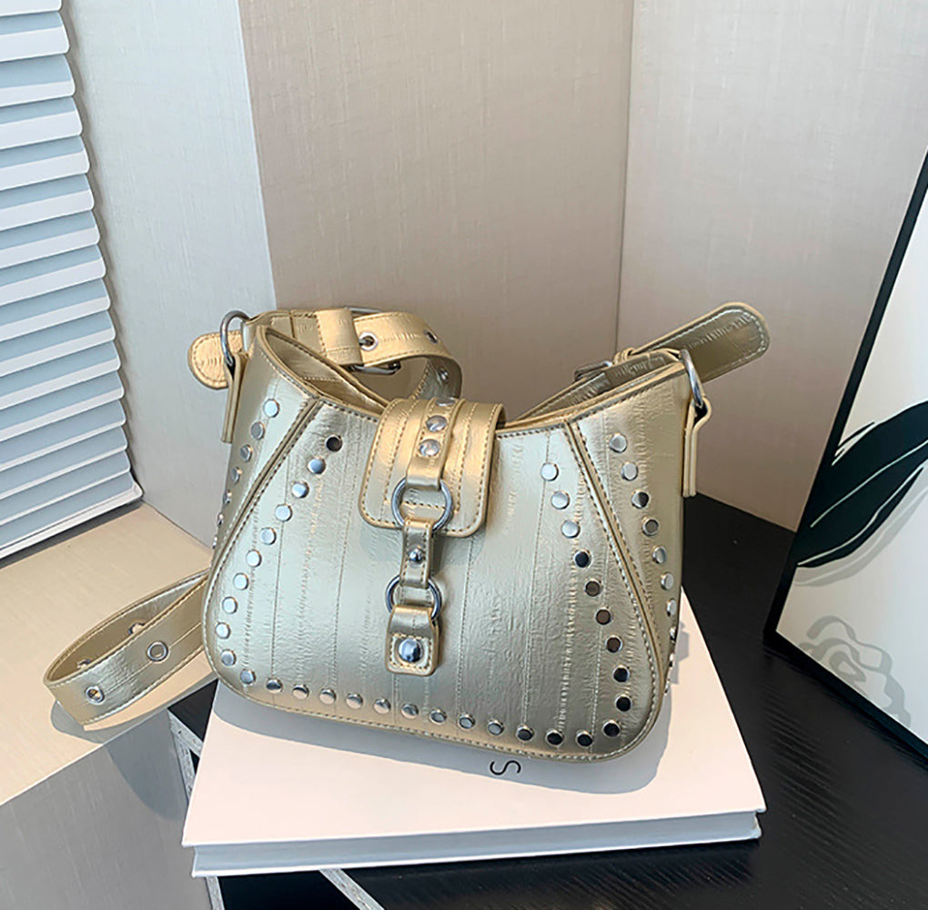 Women Textured Structured Sling Bag