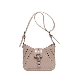 Women Solid Structured Sling Bag