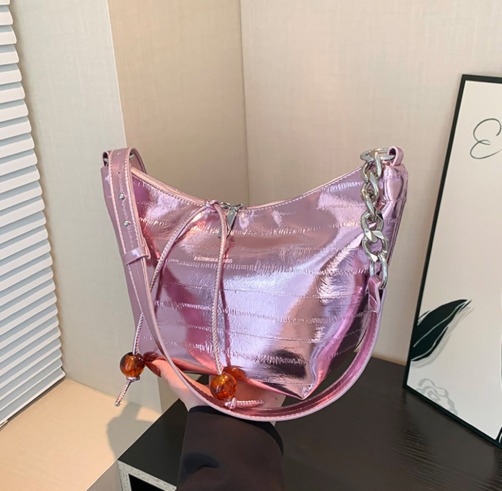 Women Solid Swagger Sling Bag