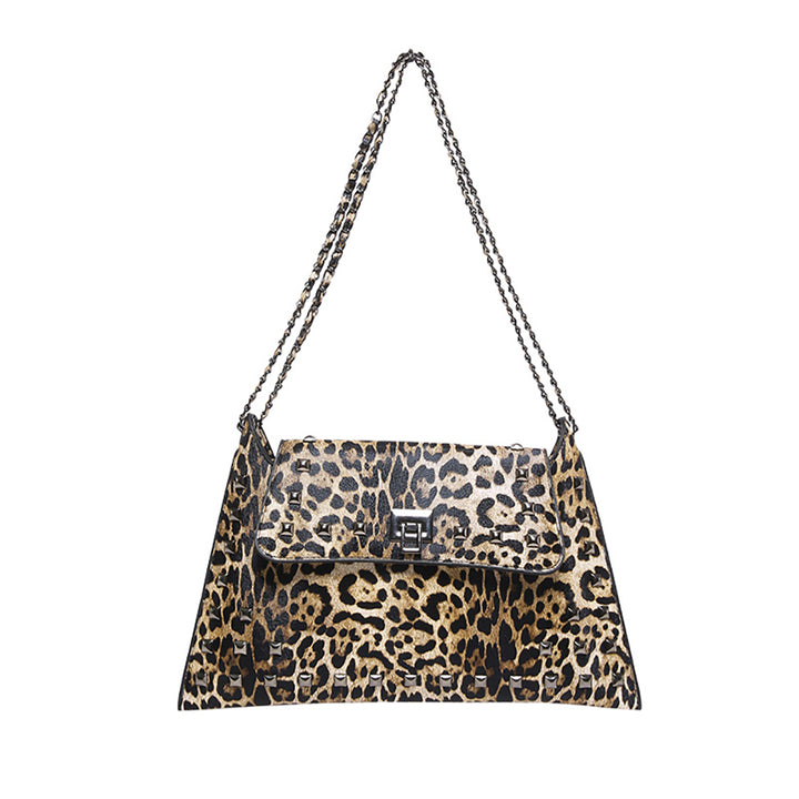 Yellow Printed One Handle Shoulder Bag