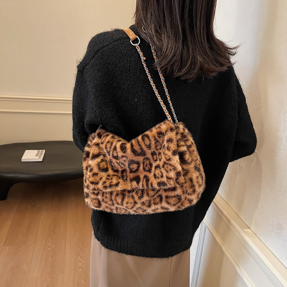 Khaki Printed One Handle Sling Bag