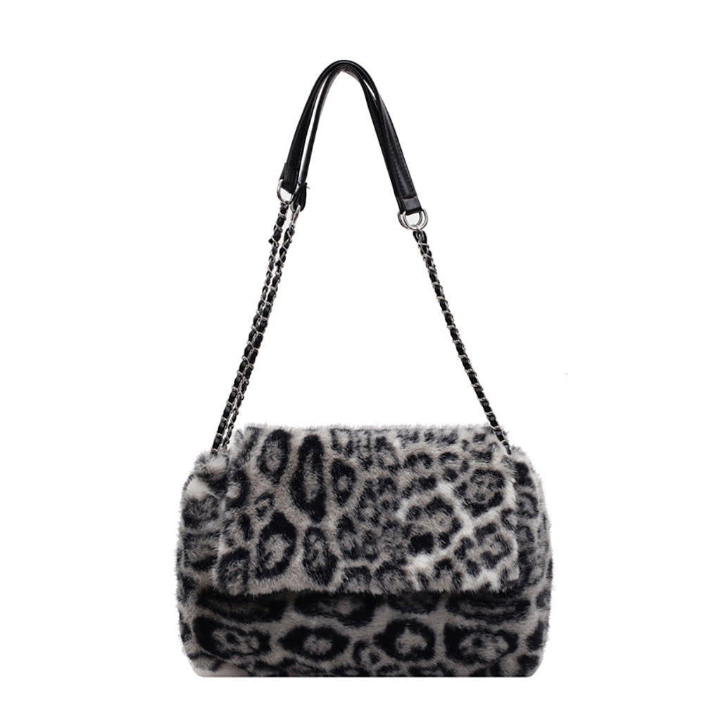 Off White Printed One Handle Sling Bag