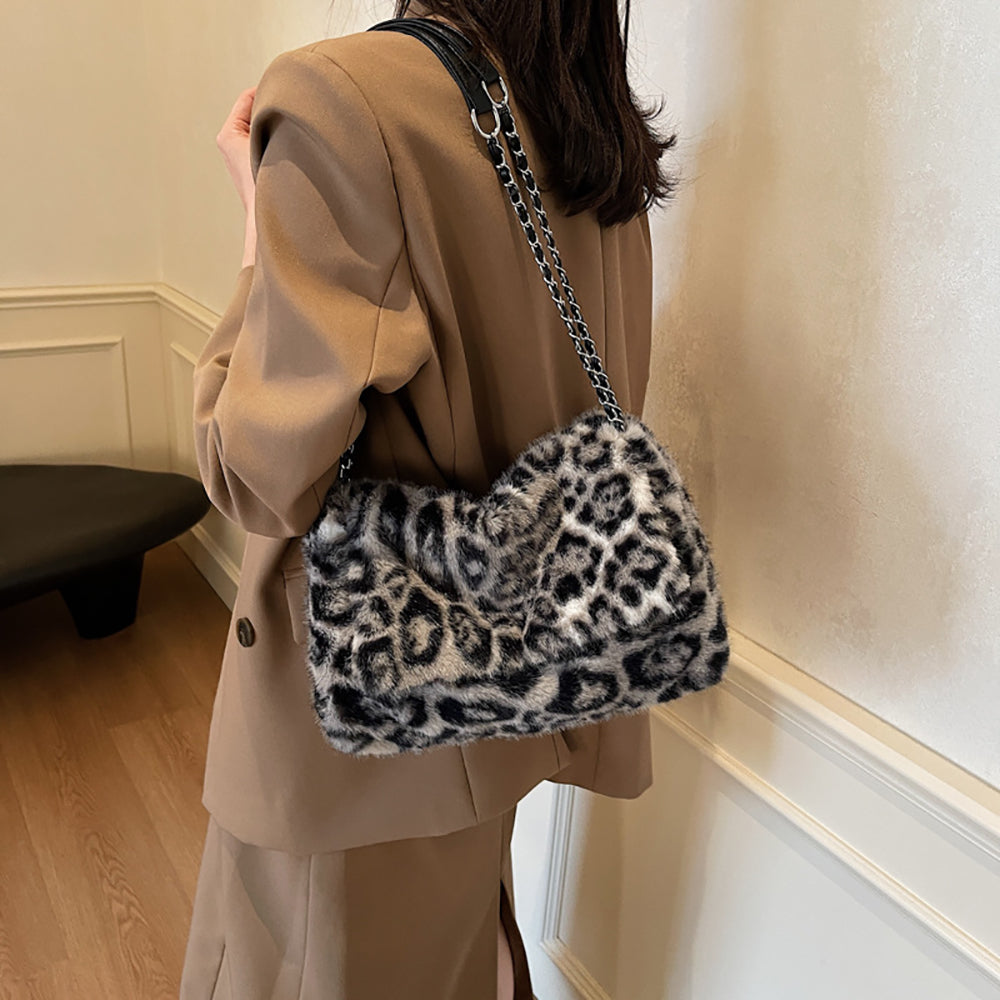 Off White Printed One Handle Sling Bag