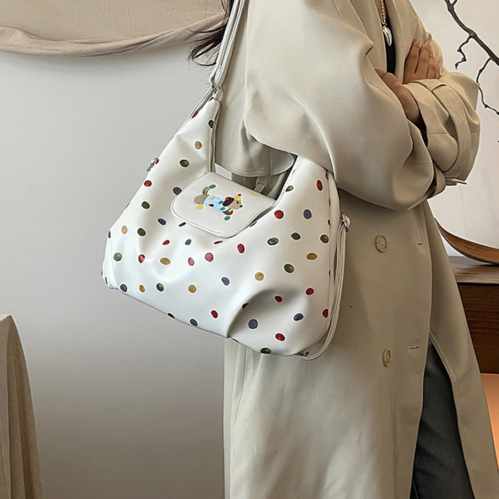 Women Geometric Printed Structured Shoulder Bag