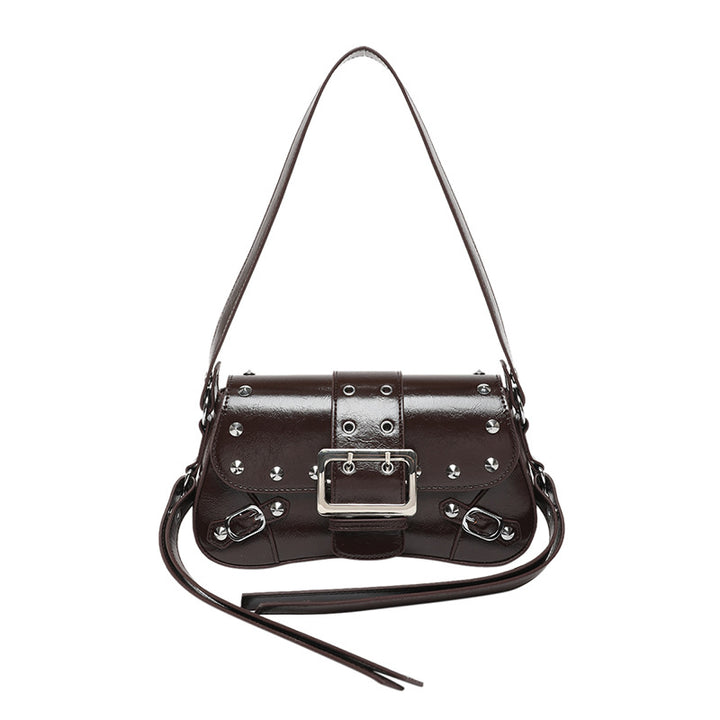 Coffee Solid One Handle Sling Bag