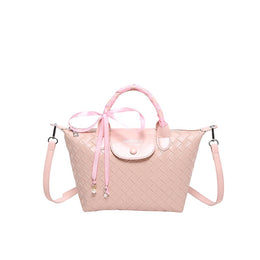 Women Textured Swagger Satchel Bag