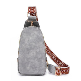 Women Textured Crossbody Sling Bag