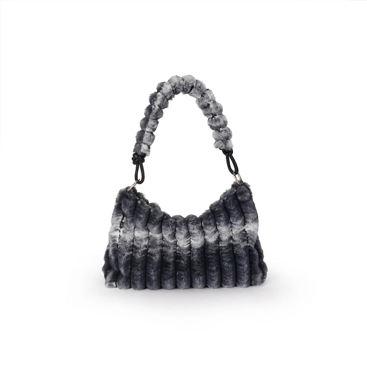 Blue Solid One Handle Shoulder Bag