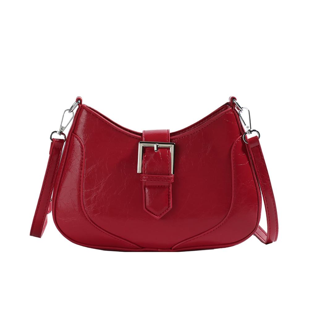 PU Half Moon Sling Bag