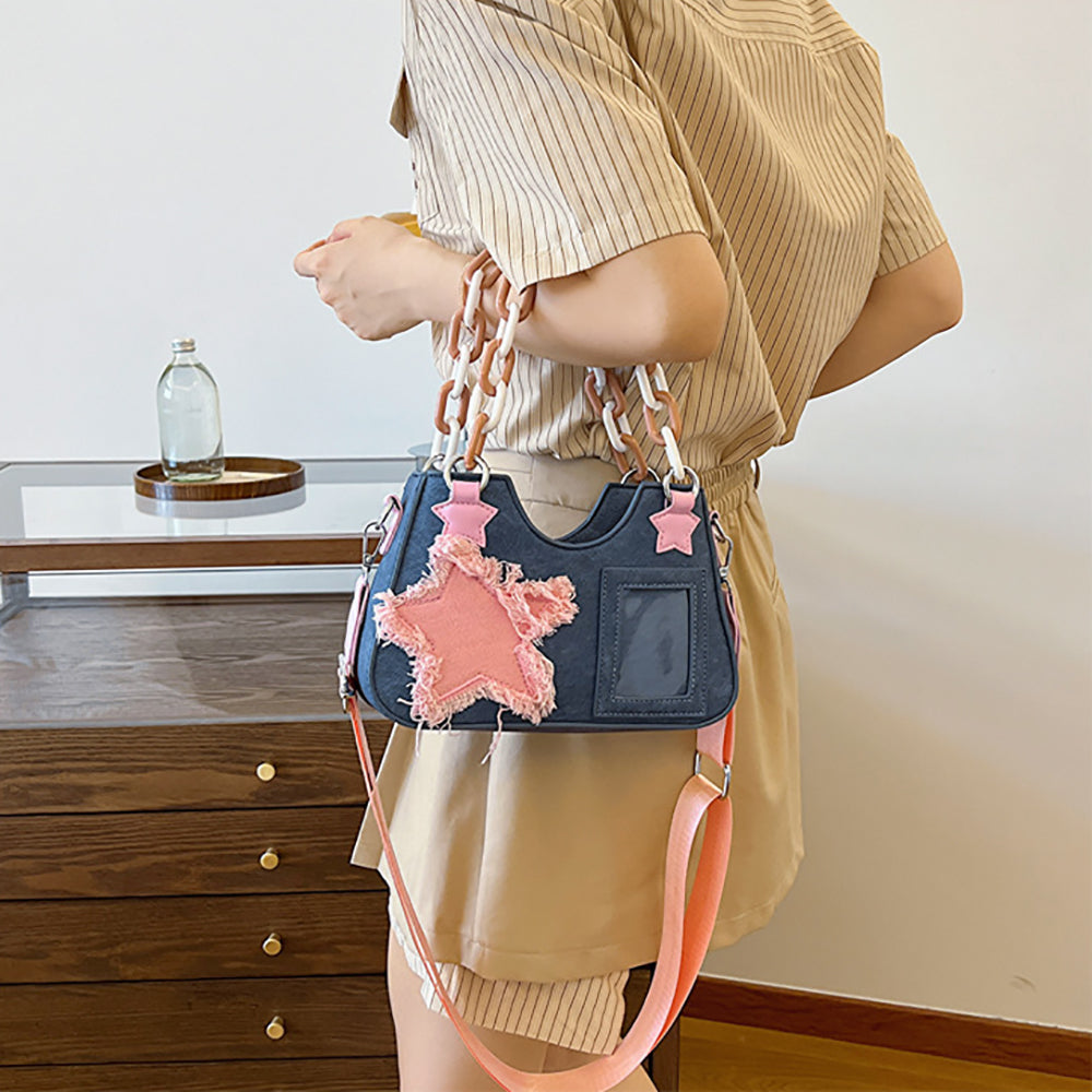 Women Printed Structured Sling Bag