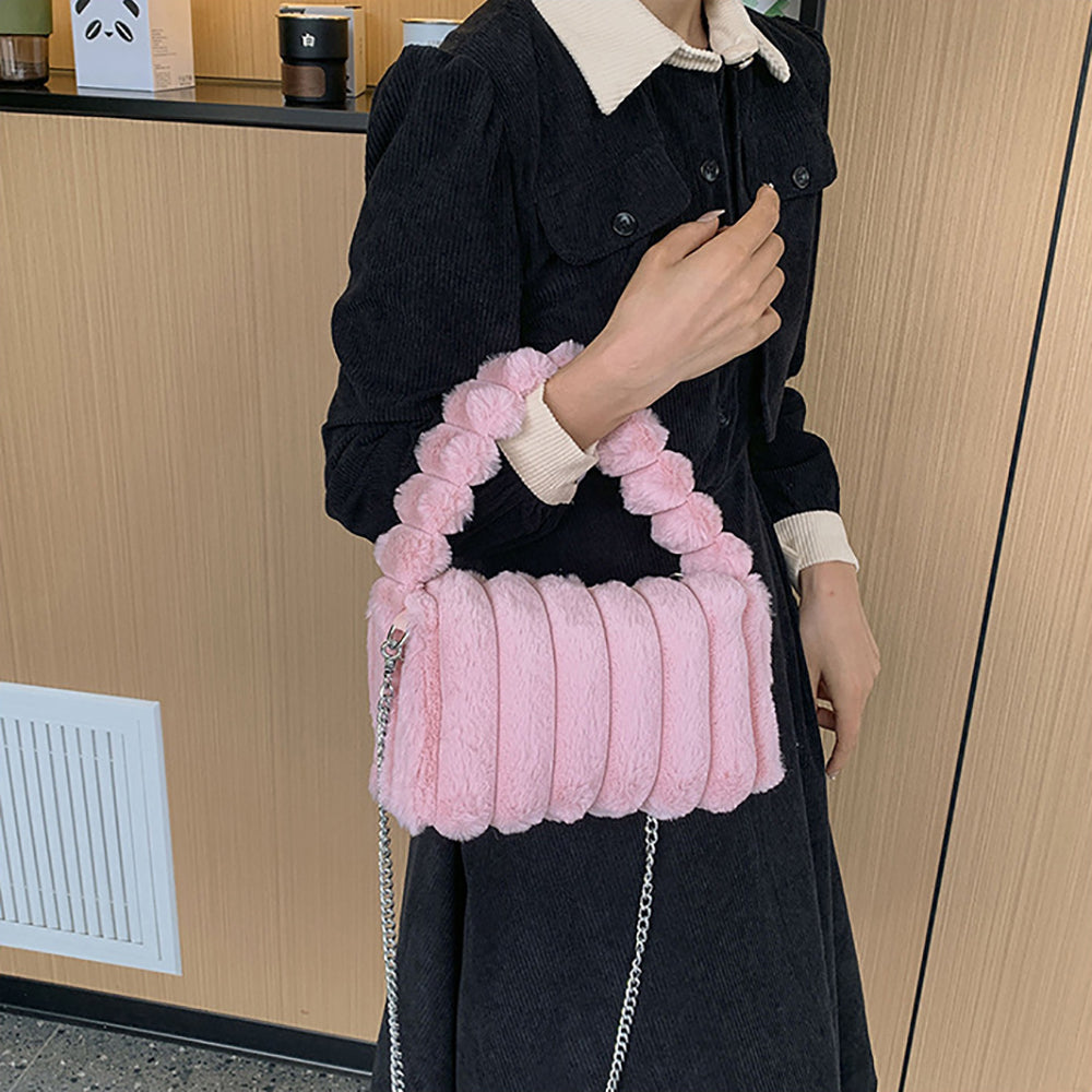 Women Self Design Bowling Sling Bag