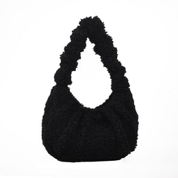 Women Textured Structured Handheld Bag