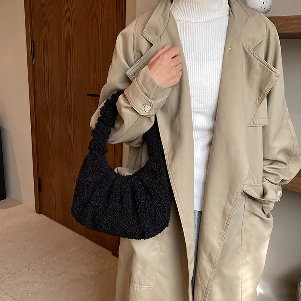 Women Textured Structured Handheld Bag