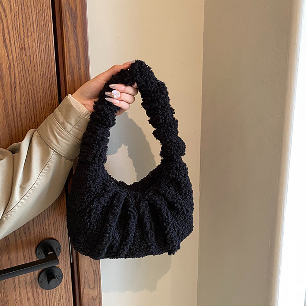 Women Textured Structured Handheld Bag