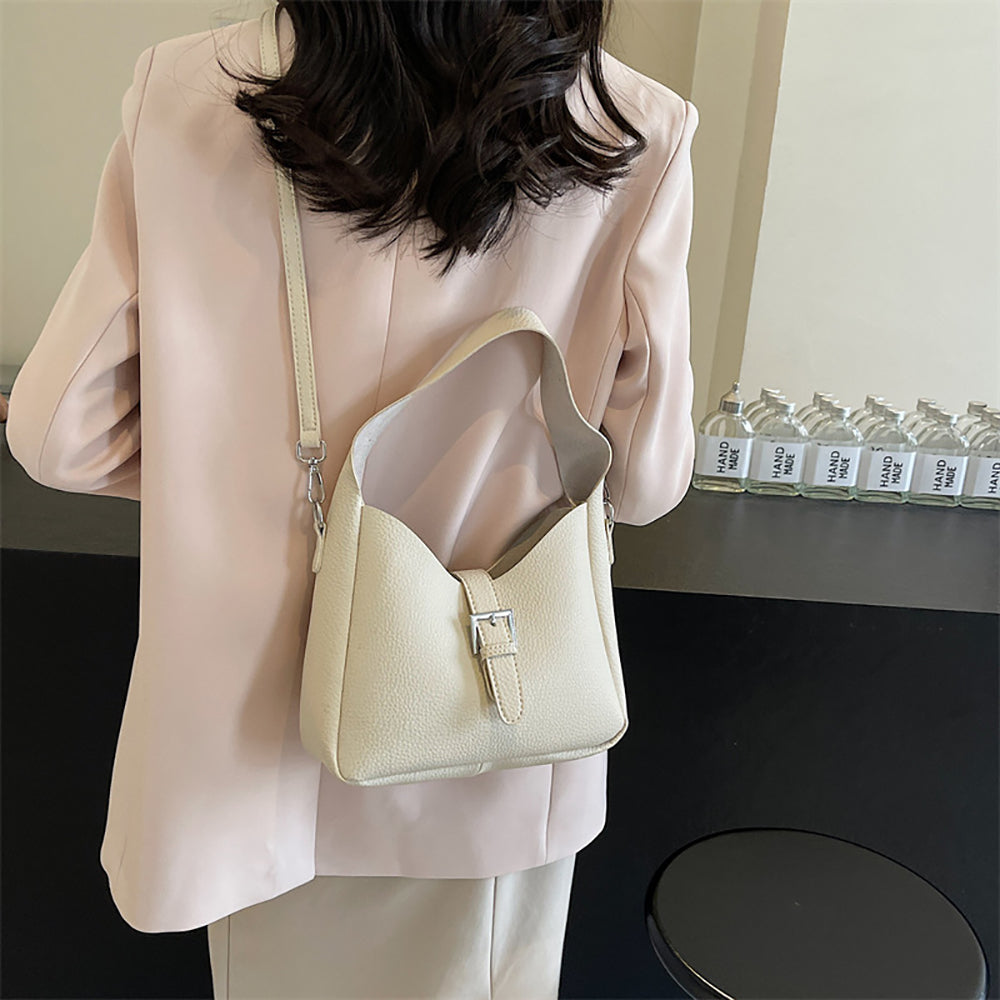 Women Textured Structured Satchel Bag