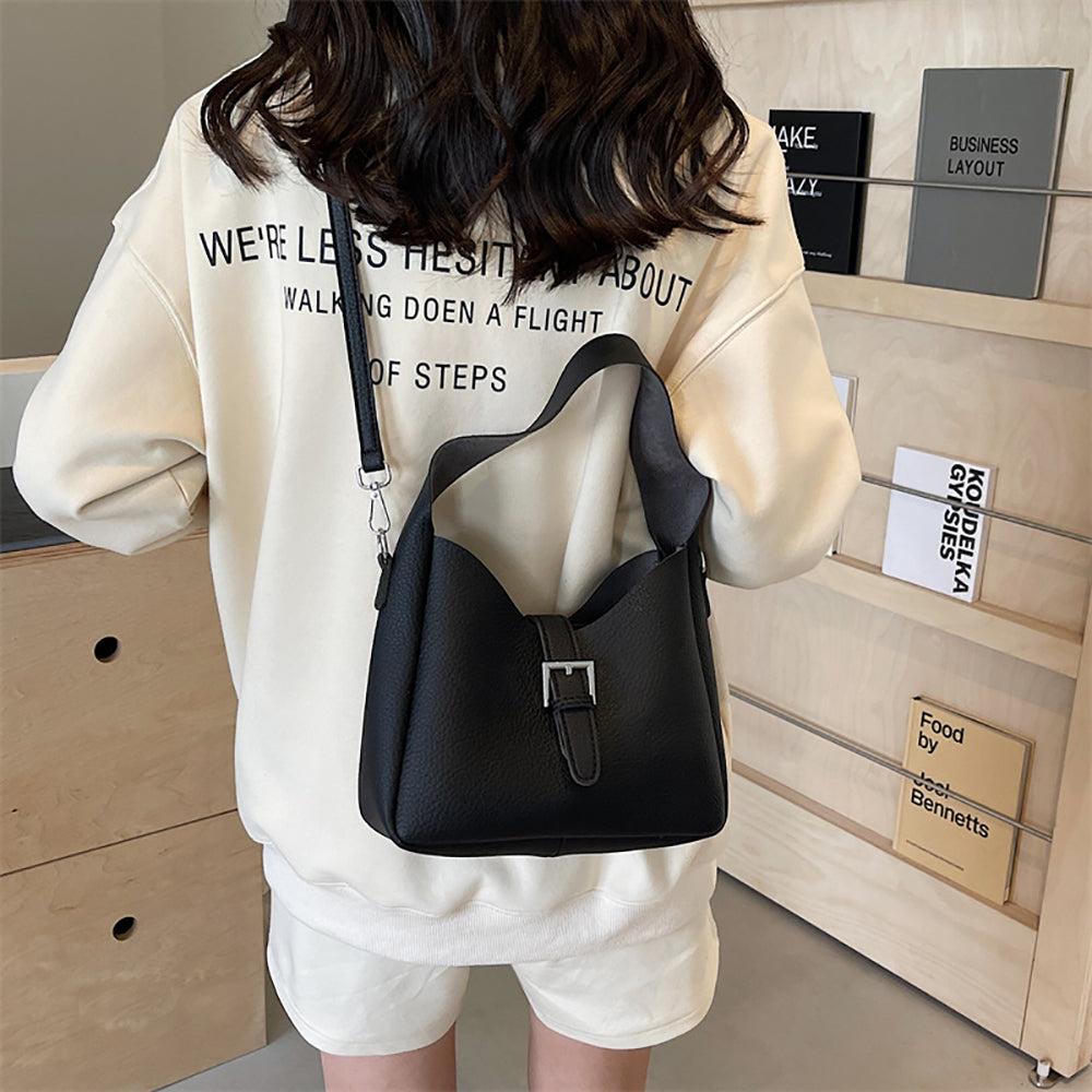 Women Textured Structured Handheld Bag