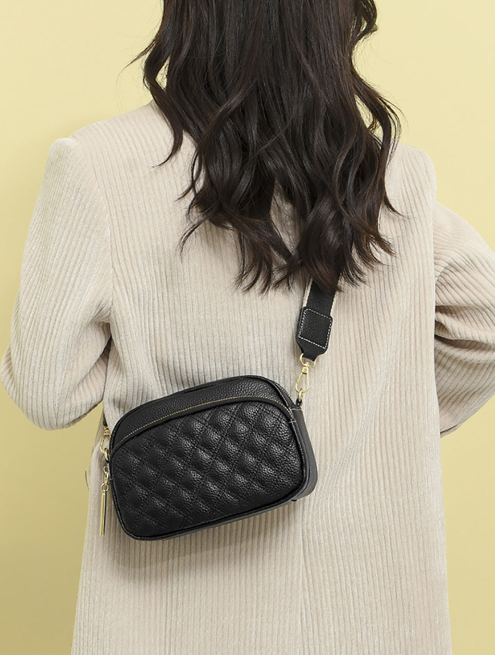 Women Textured Bowling Sling Bag