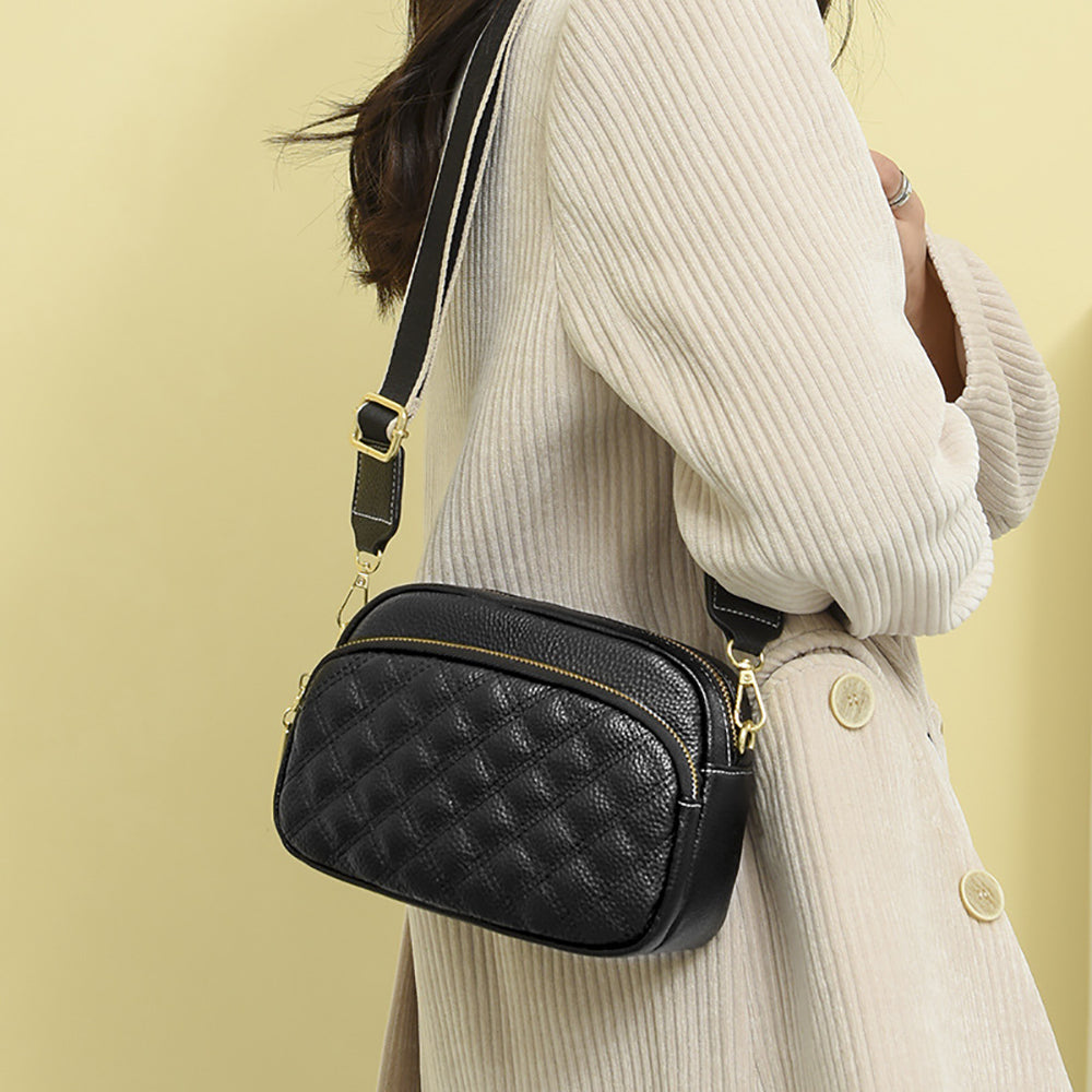 Women Textured Bowling Sling Bag