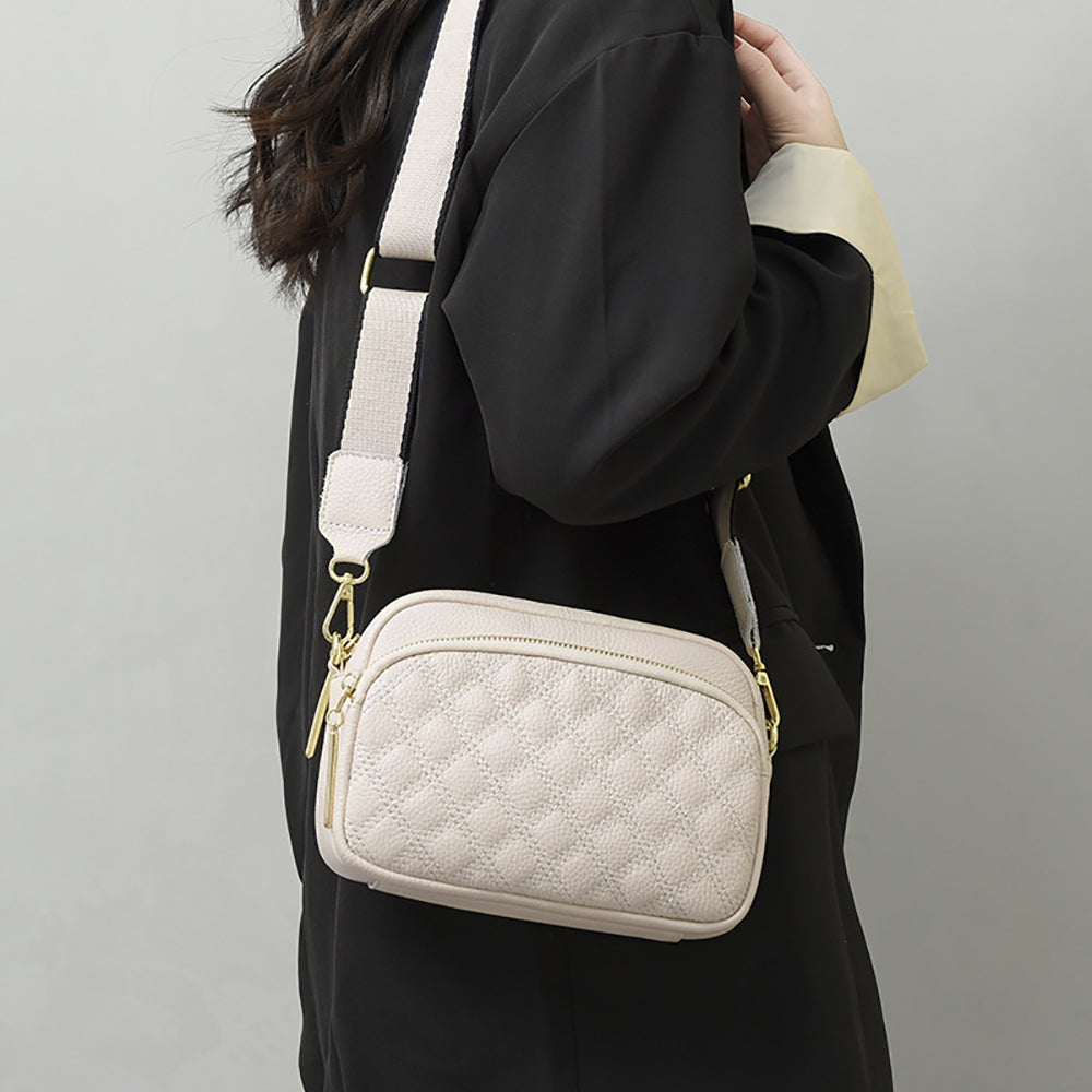 Women Textured Bowling Sling Bag