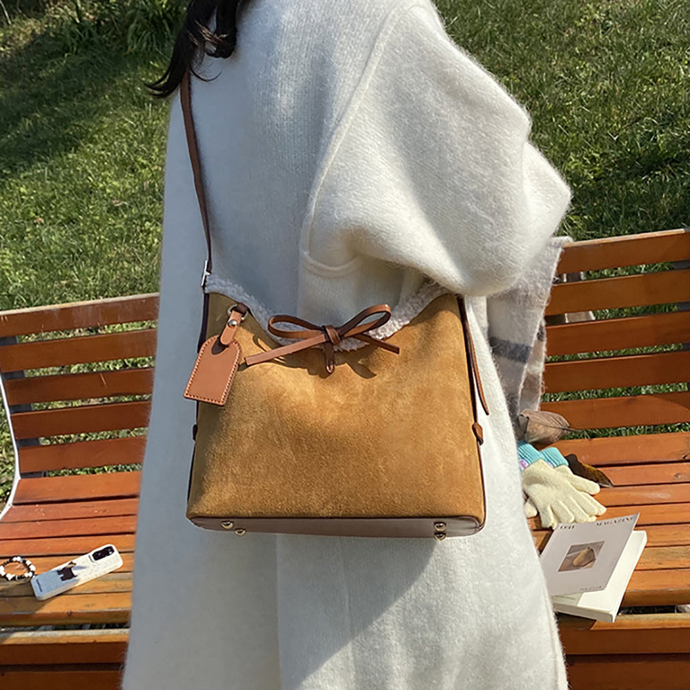 PU Bucket Shoulder Bag
