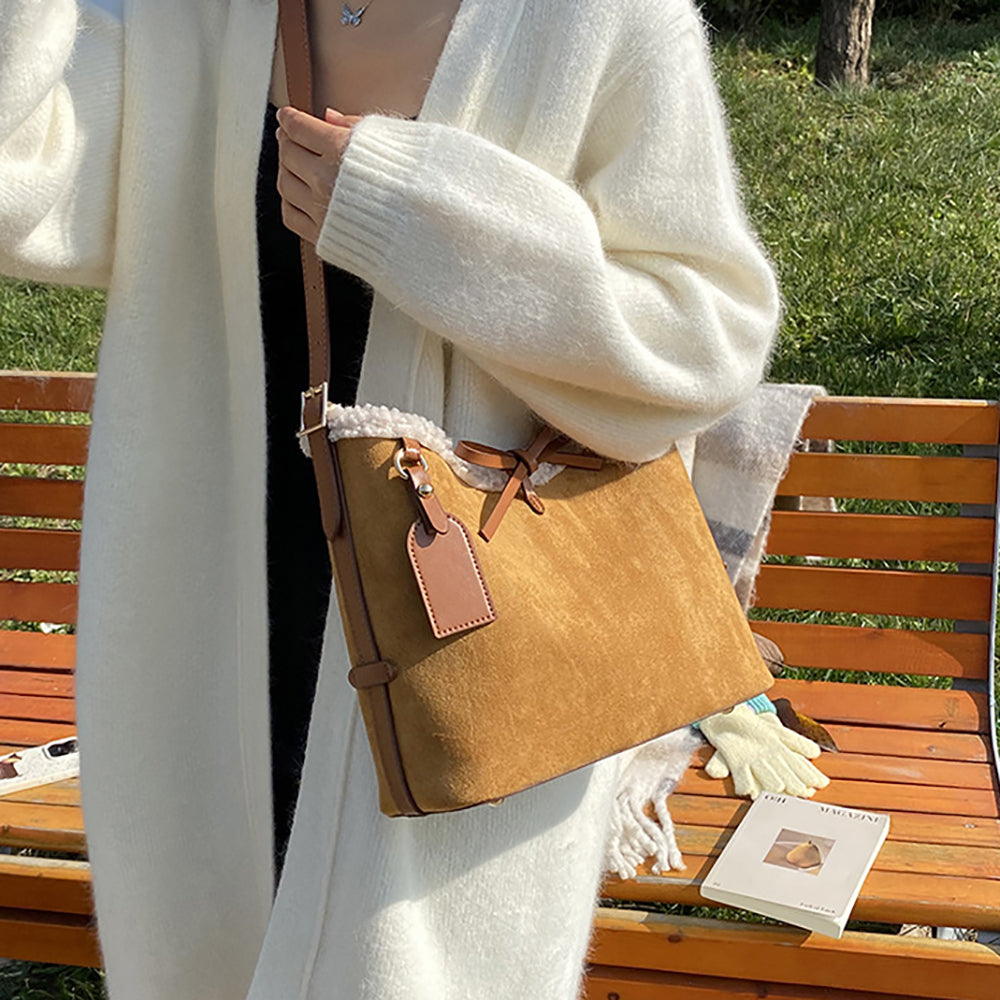 PU Bucket Shoulder Bag