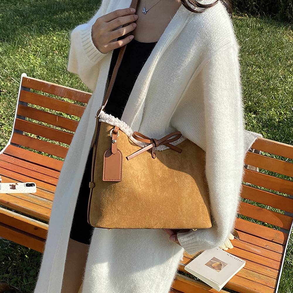 PU Bucket Shoulder Bag