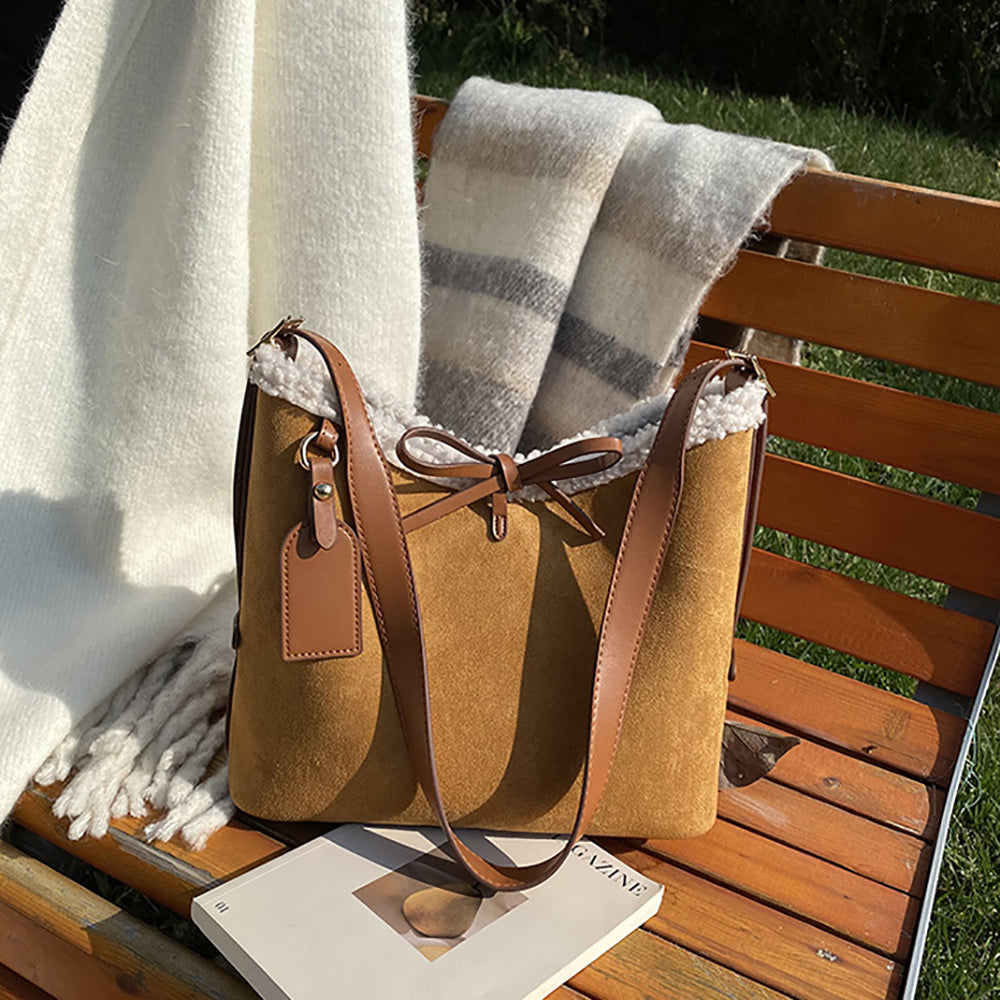 PU Bucket Shoulder Bag