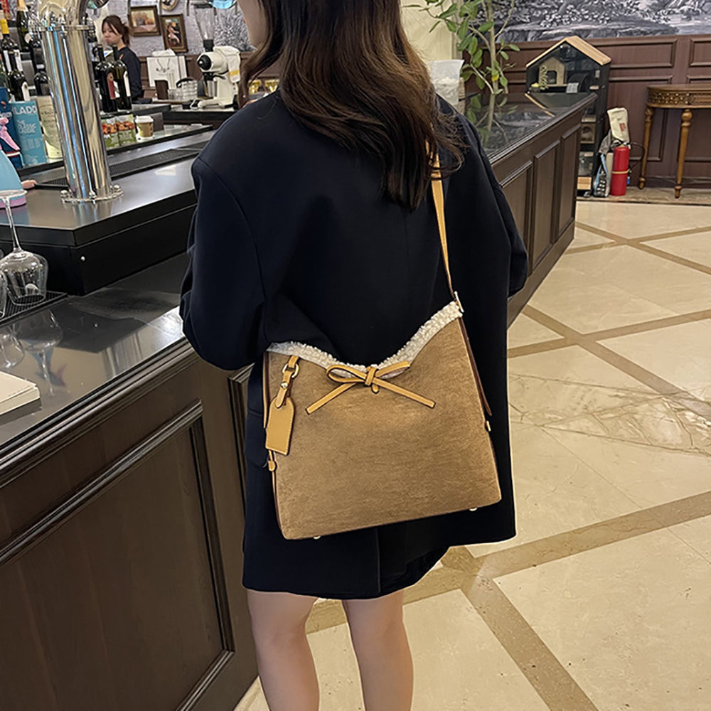 PU Bucket Shoulder Bag
