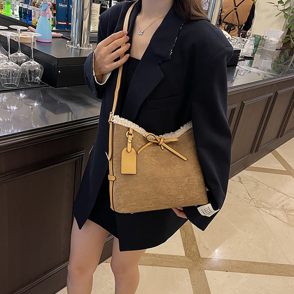 PU Bucket Shoulder Bag