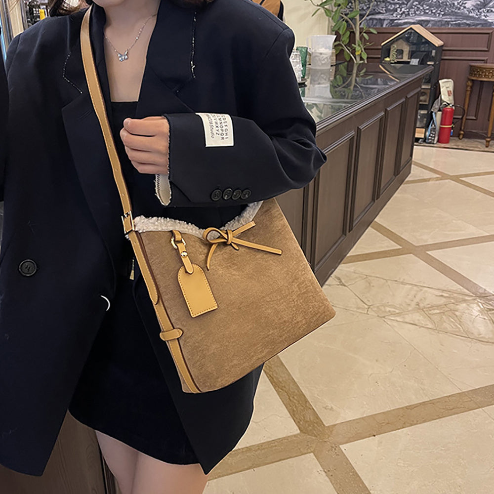 PU Bucket Shoulder Bag