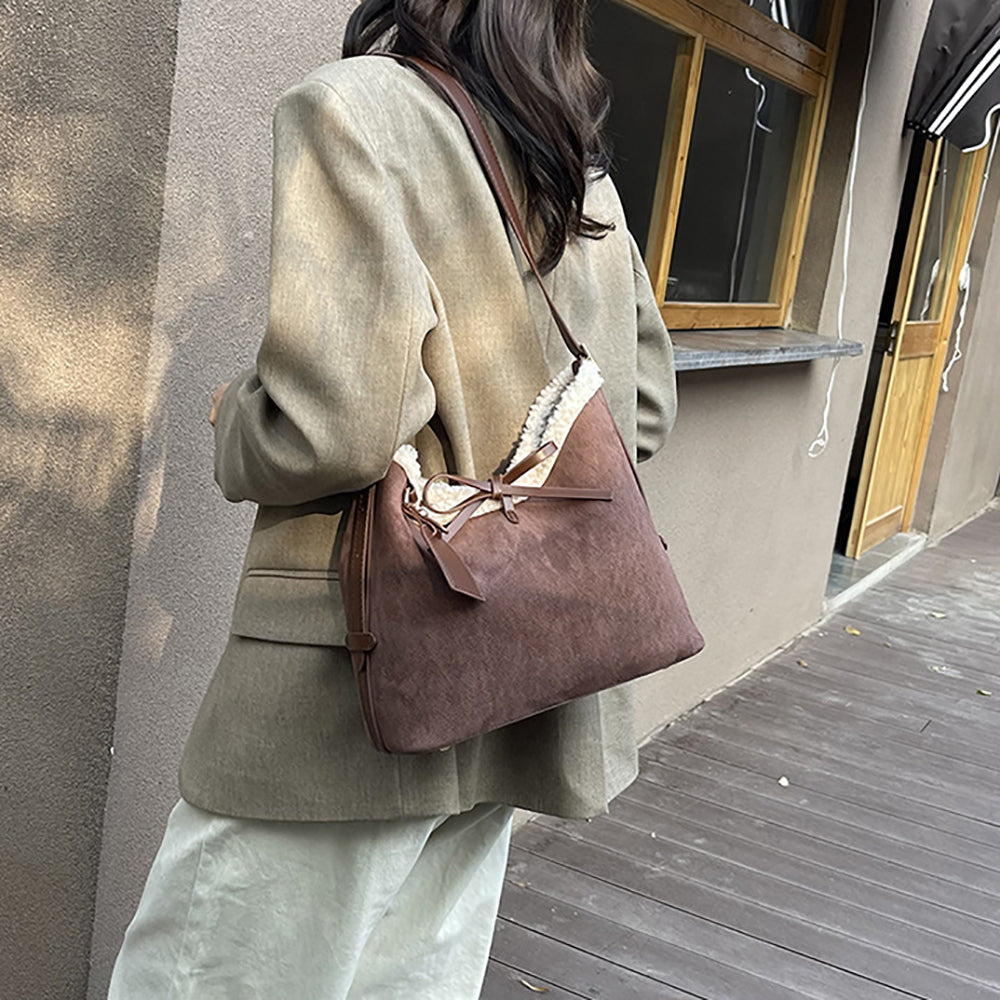 PU Bucket Shoulder Bag