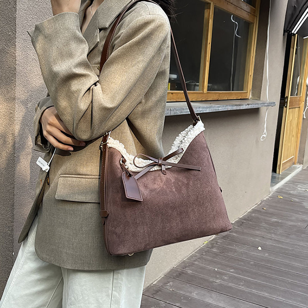 PU Bucket Shoulder Bag