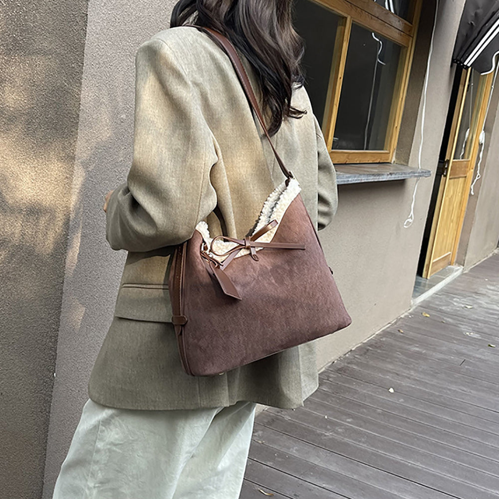 PU Bucket Shoulder Bag