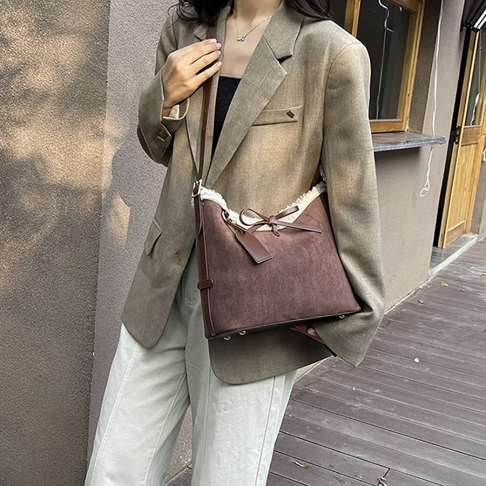 PU Bucket Shoulder Bag