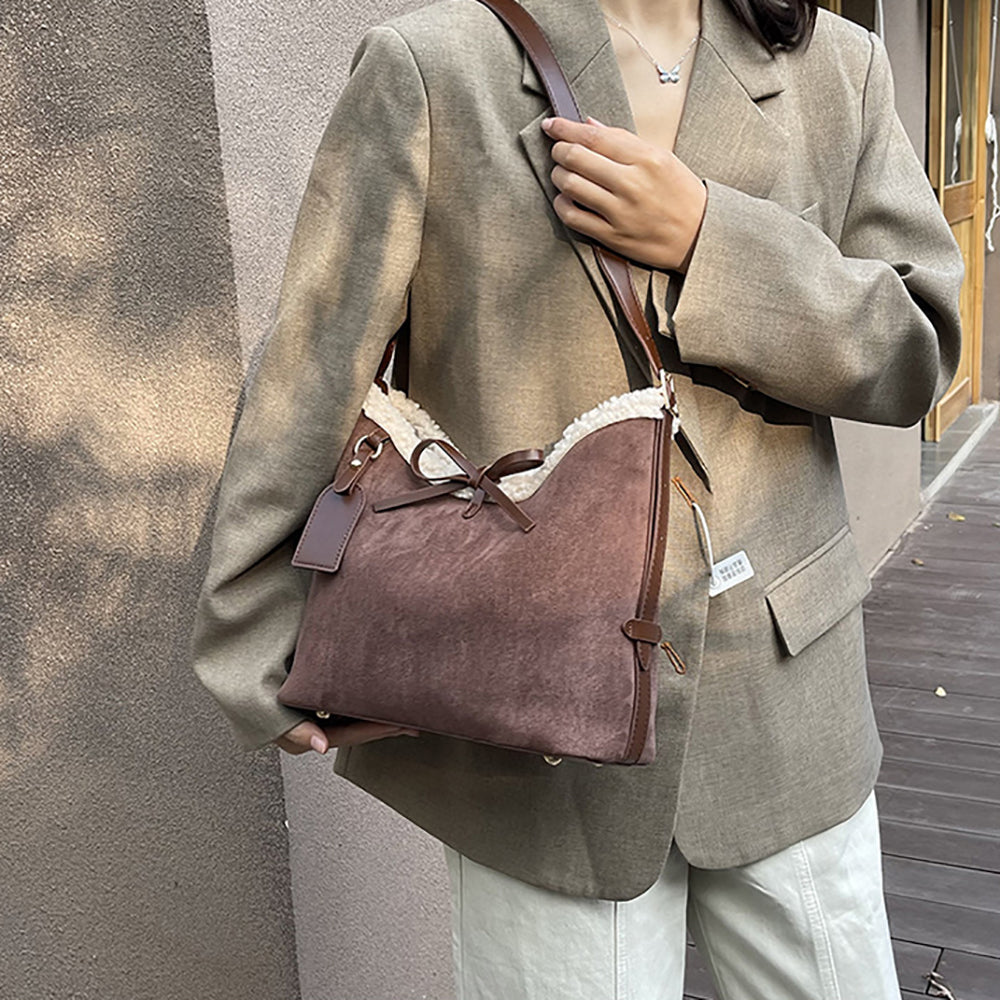 PU Bucket Shoulder Bag