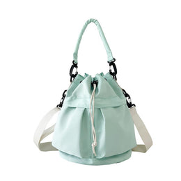 Women Solid Structured Handheld Bag
