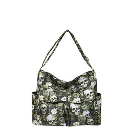 Women Abstract Printed Satchel Bag