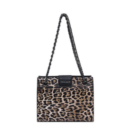 Yellow Printed One Handle Shoulder Bag